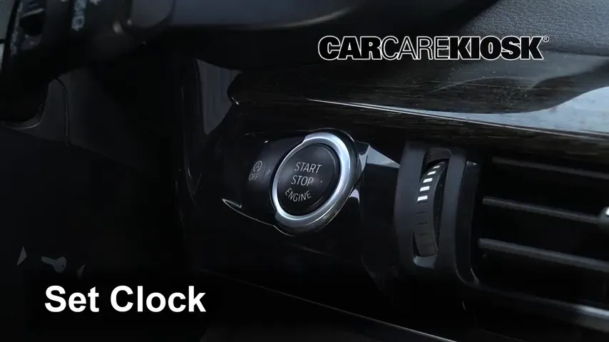 2017 BMW X5 sDrive35i 3.0L 6 Cyl. Turbo Clock Set Clock